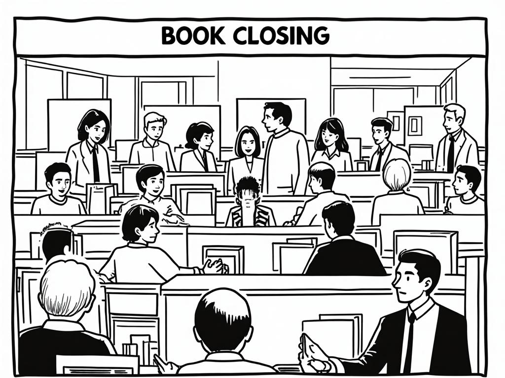 Year end accounting closure